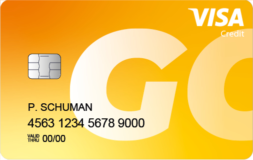 ICS GO - Prepaid Creditcard